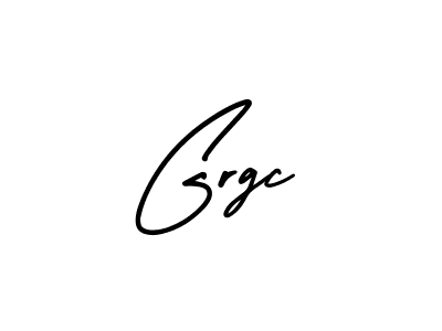 Create a beautiful signature design for name Grgc. With this signature (AmerikaSignatureDemo-Regular) fonts, you can make a handwritten signature for free. Grgc signature style 3 images and pictures png