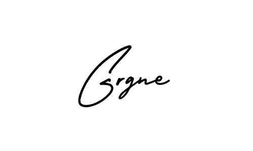 AmerikaSignatureDemo-Regular is a professional signature style that is perfect for those who want to add a touch of class to their signature. It is also a great choice for those who want to make their signature more unique. Get Grgne name to fancy signature for free. Grgne signature style 3 images and pictures png