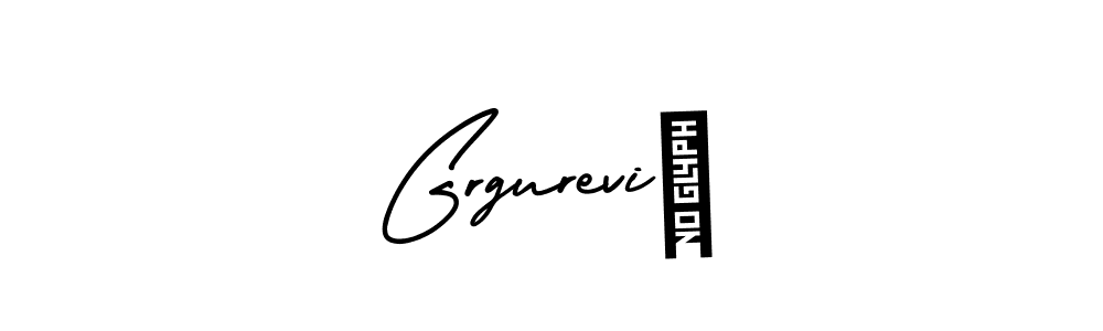 Best and Professional Signature Style for Grgurević. AmerikaSignatureDemo-Regular Best Signature Style Collection. Grgurević signature style 3 images and pictures png