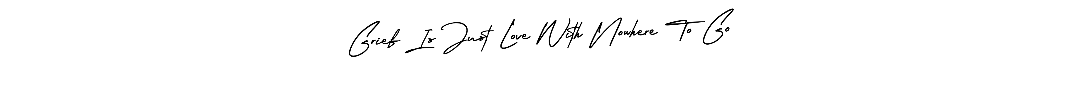 Once you've used our free online signature maker to create your best signature AmerikaSignatureDemo-Regular style, it's time to enjoy all of the benefits that Grief Is Just Love With Nowhere To Go name signing documents. Grief Is Just Love With Nowhere To Go signature style 3 images and pictures png