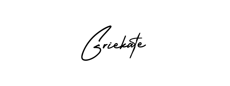 Also we have Griekate name is the best signature style. Create professional handwritten signature collection using AmerikaSignatureDemo-Regular autograph style. Griekate signature style 3 images and pictures png