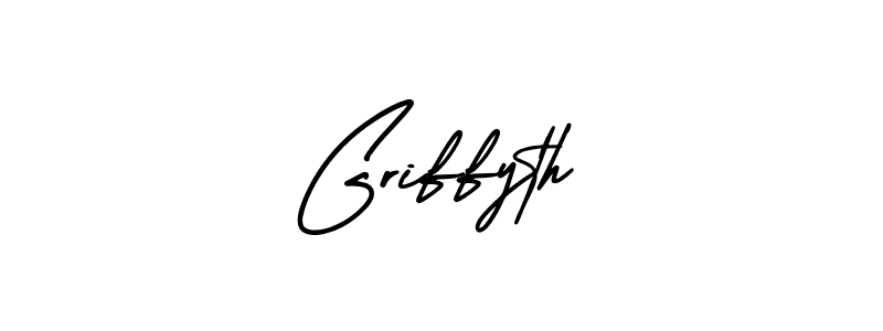 It looks lik you need a new signature style for name Griffyth. Design unique handwritten (AmerikaSignatureDemo-Regular) signature with our free signature maker in just a few clicks. Griffyth signature style 3 images and pictures png