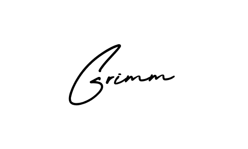 Make a beautiful signature design for name Grimm. With this signature (AmerikaSignatureDemo-Regular) style, you can create a handwritten signature for free. Grimm signature style 3 images and pictures png