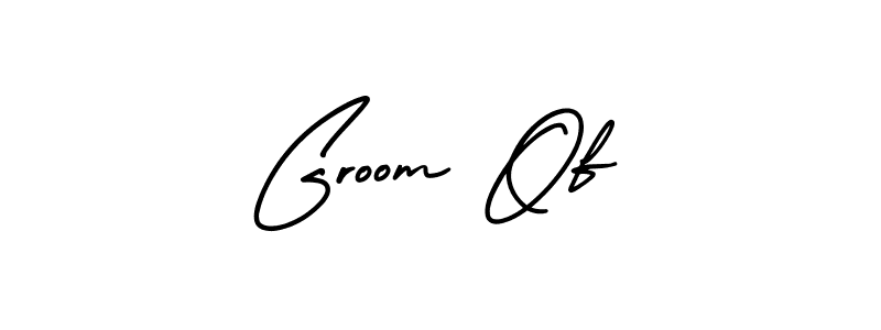 Make a beautiful signature design for name Groom Of. With this signature (AmerikaSignatureDemo-Regular) style, you can create a handwritten signature for free. Groom Of signature style 3 images and pictures png