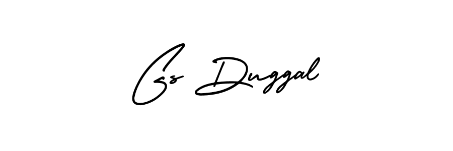 Make a beautiful signature design for name Gs Duggal. With this signature (AmerikaSignatureDemo-Regular) style, you can create a handwritten signature for free. Gs Duggal signature style 3 images and pictures png