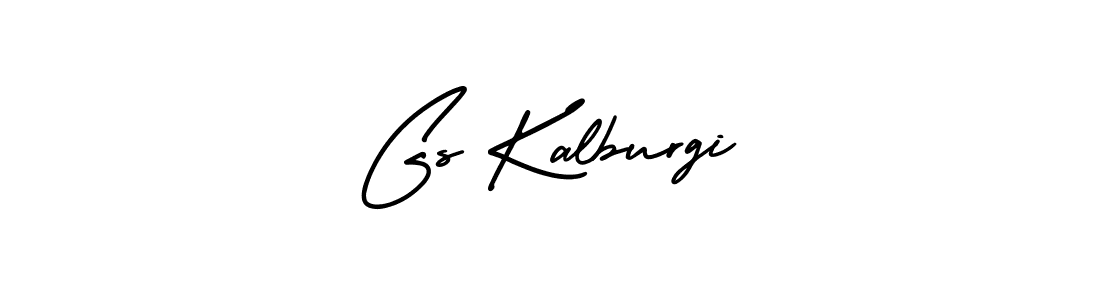 Design your own signature with our free online signature maker. With this signature software, you can create a handwritten (AmerikaSignatureDemo-Regular) signature for name Gs Kalburgi. Gs Kalburgi signature style 3 images and pictures png