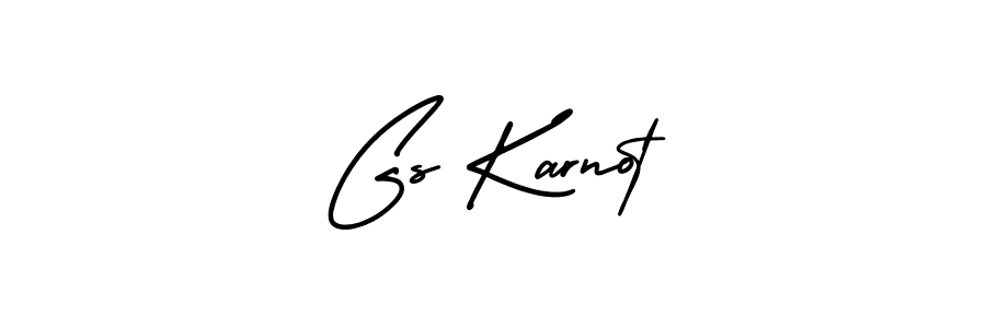 AmerikaSignatureDemo-Regular is a professional signature style that is perfect for those who want to add a touch of class to their signature. It is also a great choice for those who want to make their signature more unique. Get Gs Karnot name to fancy signature for free. Gs Karnot signature style 3 images and pictures png