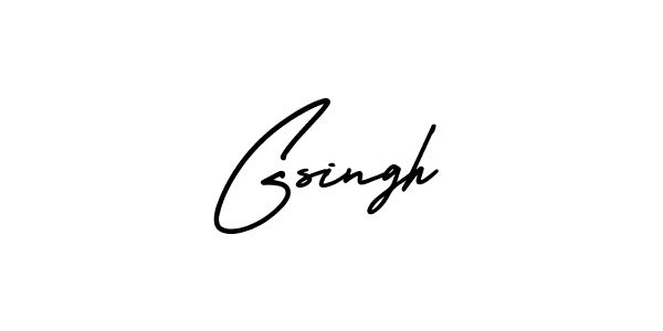It looks lik you need a new signature style for name Gsingh. Design unique handwritten (AmerikaSignatureDemo-Regular) signature with our free signature maker in just a few clicks. Gsingh signature style 3 images and pictures png