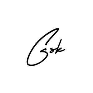 How to Draw Gsk signature style? AmerikaSignatureDemo-Regular is a latest design signature styles for name Gsk. Gsk signature style 3 images and pictures png