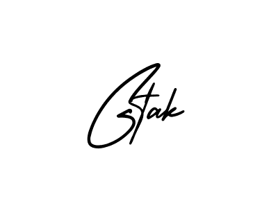 Create a beautiful signature design for name Gtak. With this signature (AmerikaSignatureDemo-Regular) fonts, you can make a handwritten signature for free. Gtak signature style 3 images and pictures png