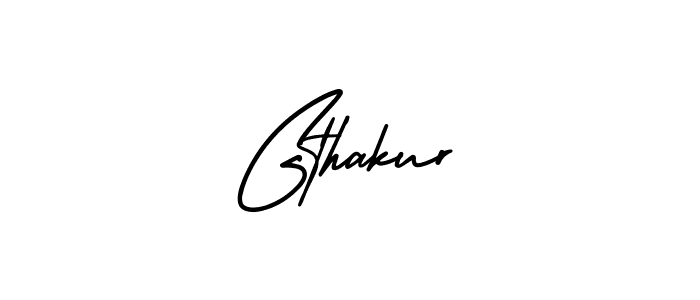 Also we have Gthakur name is the best signature style. Create professional handwritten signature collection using AmerikaSignatureDemo-Regular autograph style. Gthakur signature style 3 images and pictures png