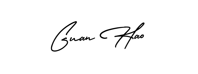 Once you've used our free online signature maker to create your best signature AmerikaSignatureDemo-Regular style, it's time to enjoy all of the benefits that Guan Hao name signing documents. Guan Hao signature style 3 images and pictures png