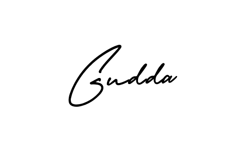 Similarly AmerikaSignatureDemo-Regular is the best handwritten signature design. Signature creator online .You can use it as an online autograph creator for name Gudda. Gudda signature style 3 images and pictures png