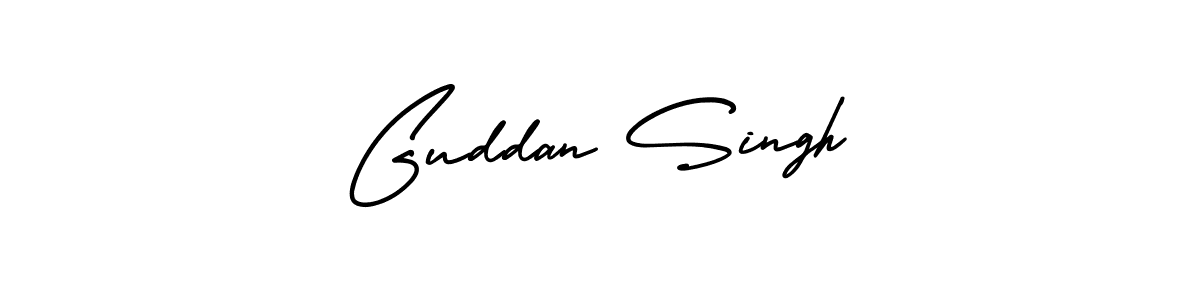 How to make Guddan Singh signature? AmerikaSignatureDemo-Regular is a professional autograph style. Create handwritten signature for Guddan Singh name. Guddan Singh signature style 3 images and pictures png