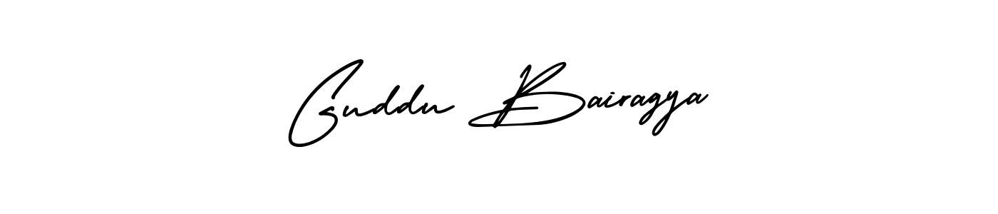 Also we have Guddu Bairagya name is the best signature style. Create professional handwritten signature collection using AmerikaSignatureDemo-Regular autograph style. Guddu Bairagya signature style 3 images and pictures png