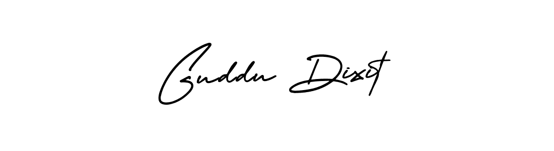 Make a beautiful signature design for name Guddu Dixit. Use this online signature maker to create a handwritten signature for free. Guddu Dixit signature style 3 images and pictures png