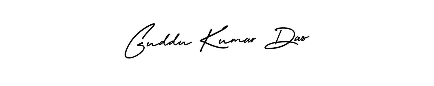 Design your own signature with our free online signature maker. With this signature software, you can create a handwritten (AmerikaSignatureDemo-Regular) signature for name Guddu Kumar Das. Guddu Kumar Das signature style 3 images and pictures png