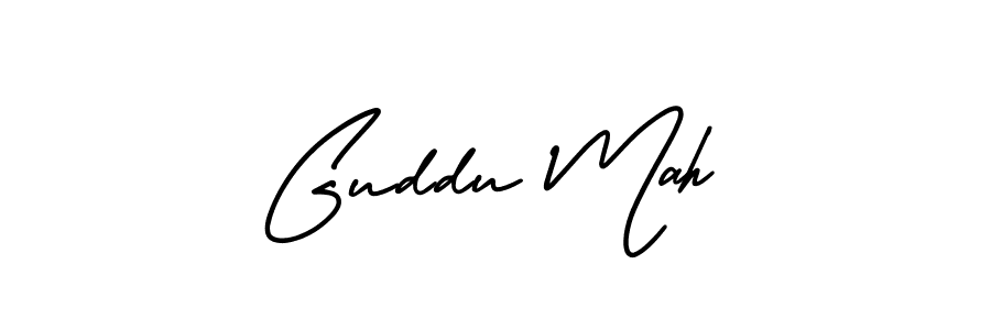 Once you've used our free online signature maker to create your best signature AmerikaSignatureDemo-Regular style, it's time to enjoy all of the benefits that Guddu Mah name signing documents. Guddu Mah signature style 3 images and pictures png