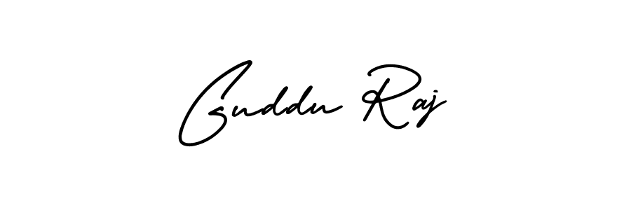 if you are searching for the best signature style for your name Guddu Raj. so please give up your signature search. here we have designed multiple signature styles  using AmerikaSignatureDemo-Regular. Guddu Raj signature style 3 images and pictures png