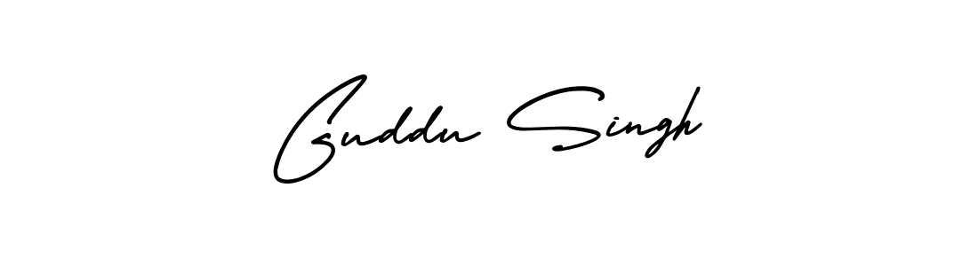 It looks lik you need a new signature style for name Guddu Singh. Design unique handwritten (AmerikaSignatureDemo-Regular) signature with our free signature maker in just a few clicks. Guddu Singh signature style 3 images and pictures png
