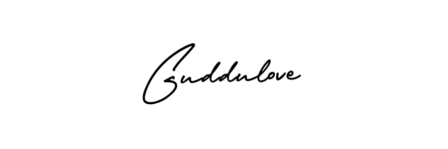 if you are searching for the best signature style for your name Guddulove. so please give up your signature search. here we have designed multiple signature styles  using AmerikaSignatureDemo-Regular. Guddulove signature style 3 images and pictures png