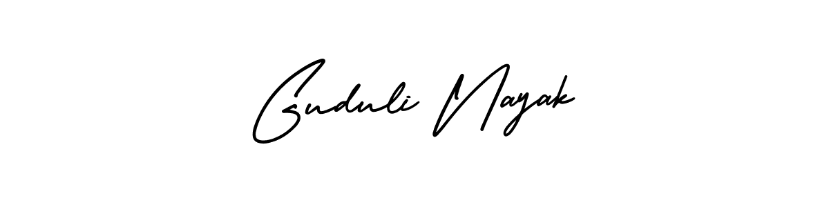 if you are searching for the best signature style for your name Guduli Nayak. so please give up your signature search. here we have designed multiple signature styles  using AmerikaSignatureDemo-Regular. Guduli Nayak signature style 3 images and pictures png