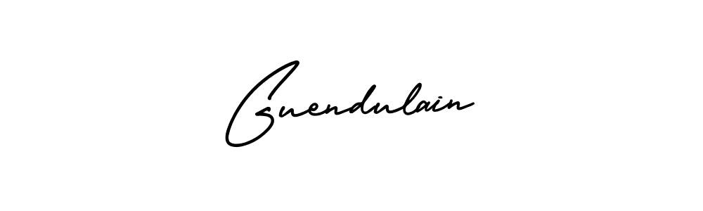 How to Draw Guendulain signature style? AmerikaSignatureDemo-Regular is a latest design signature styles for name Guendulain. Guendulain signature style 3 images and pictures png
