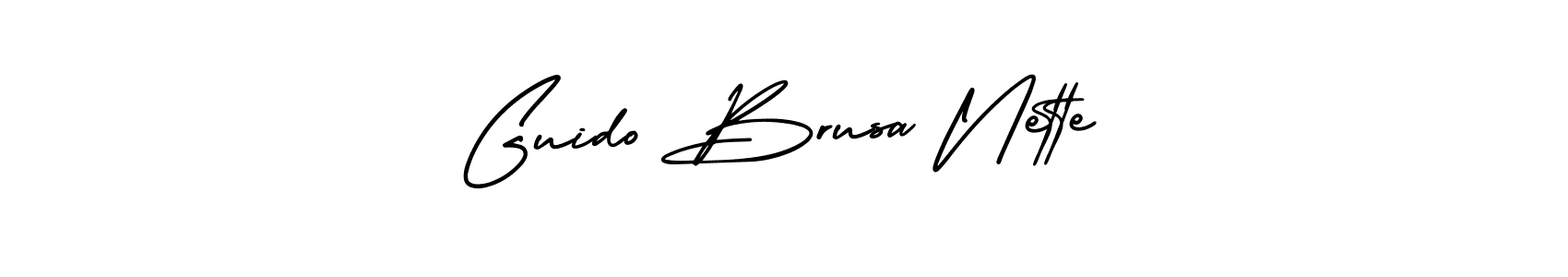 Also we have Guido Brusa Nette name is the best signature style. Create professional handwritten signature collection using AmerikaSignatureDemo-Regular autograph style. Guido Brusa Nette signature style 3 images and pictures png