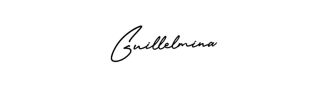 Make a beautiful signature design for name Guillelmina. Use this online signature maker to create a handwritten signature for free. Guillelmina signature style 3 images and pictures png