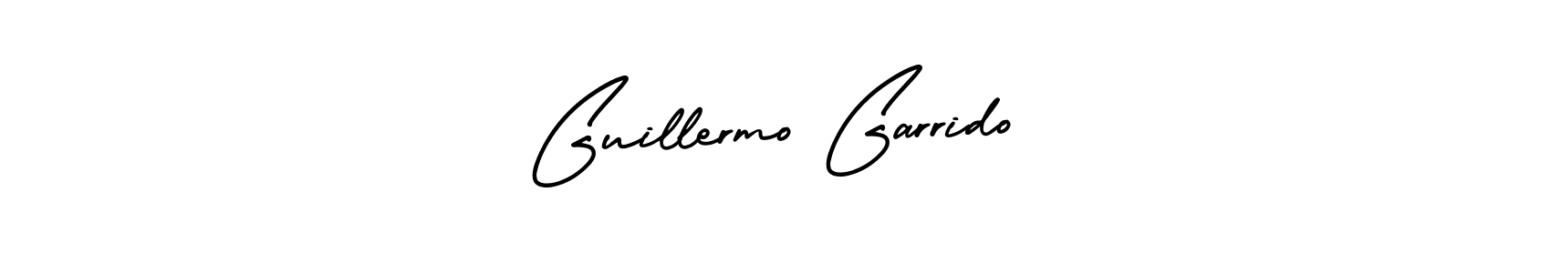 Guillermo Garrido stylish signature style. Best Handwritten Sign (AmerikaSignatureDemo-Regular) for my name. Handwritten Signature Collection Ideas for my name Guillermo Garrido. Guillermo Garrido signature style 3 images and pictures png