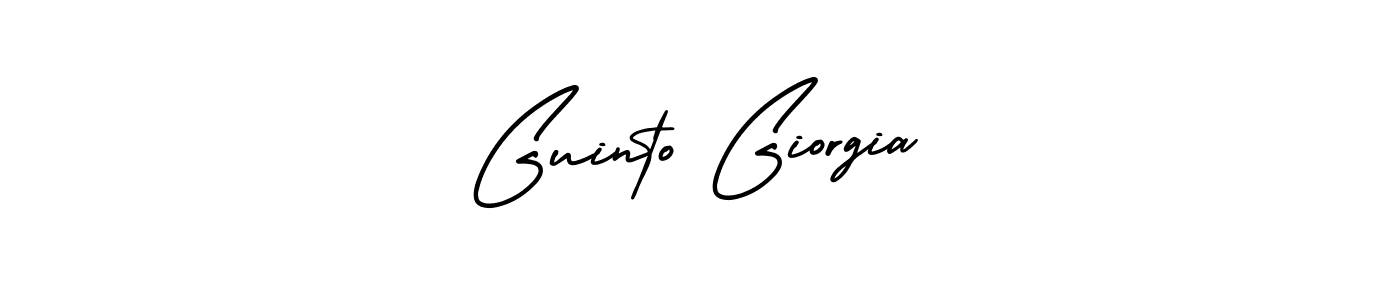 Use a signature maker to create a handwritten signature online. With this signature software, you can design (AmerikaSignatureDemo-Regular) your own signature for name Guinto Giorgia. Guinto Giorgia signature style 3 images and pictures png