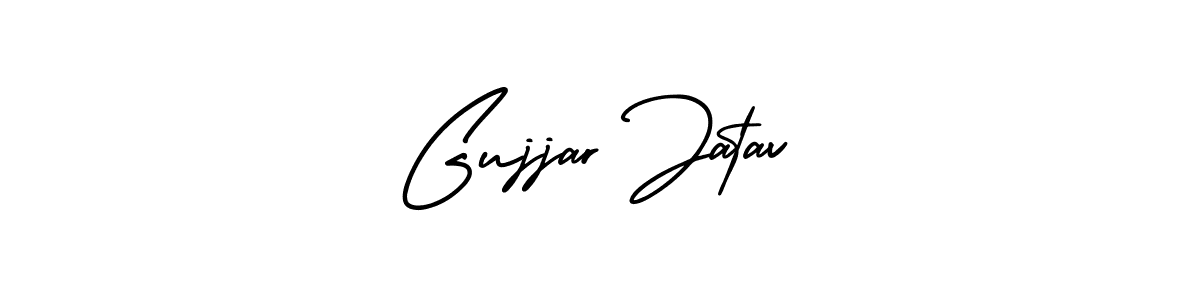 Check out images of Autograph of Gujjar Jatav name. Actor Gujjar Jatav Signature Style. AmerikaSignatureDemo-Regular is a professional sign style online. Gujjar Jatav signature style 3 images and pictures png