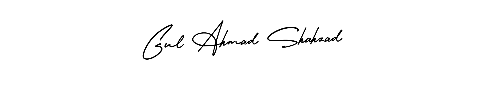 How to Draw Gul Ahmad Shahzad signature style? AmerikaSignatureDemo-Regular is a latest design signature styles for name Gul Ahmad Shahzad. Gul Ahmad Shahzad signature style 3 images and pictures png