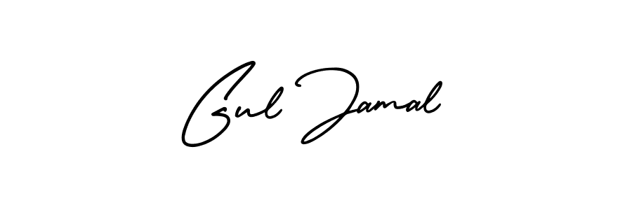 Create a beautiful signature design for name Gul Jamal. With this signature (AmerikaSignatureDemo-Regular) fonts, you can make a handwritten signature for free. Gul Jamal signature style 3 images and pictures png