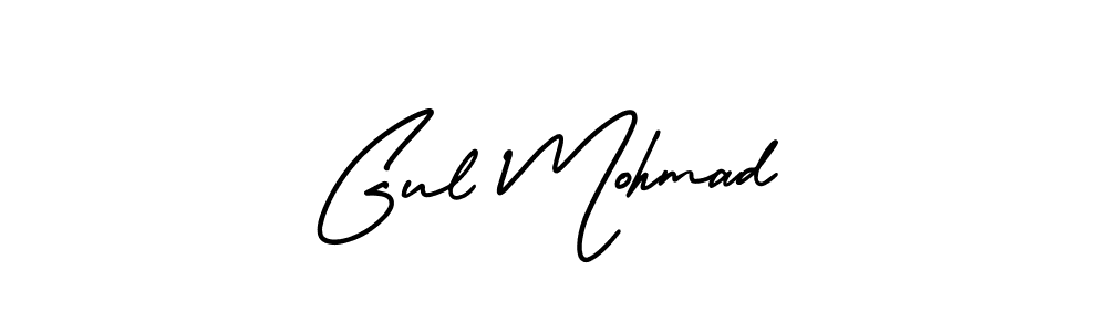 You should practise on your own different ways (AmerikaSignatureDemo-Regular) to write your name (Gul Mohmad) in signature. don't let someone else do it for you. Gul Mohmad signature style 3 images and pictures png