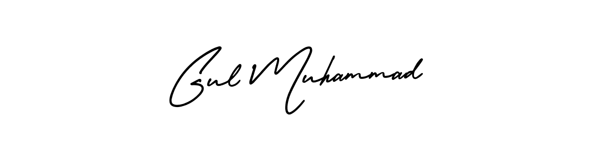 It looks lik you need a new signature style for name Gul Muhammad. Design unique handwritten (AmerikaSignatureDemo-Regular) signature with our free signature maker in just a few clicks. Gul Muhammad signature style 3 images and pictures png