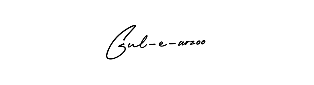 Design your own signature with our free online signature maker. With this signature software, you can create a handwritten (AmerikaSignatureDemo-Regular) signature for name Gul-e-arzoo. Gul-e-arzoo signature style 3 images and pictures png