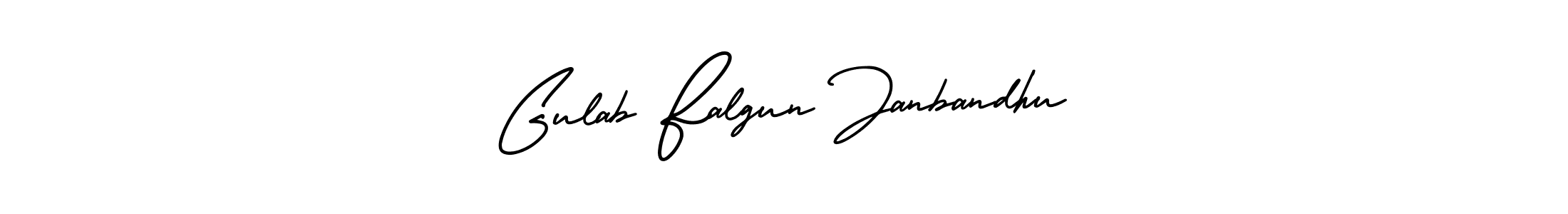 Also we have Gulab Falgun Janbandhu name is the best signature style. Create professional handwritten signature collection using AmerikaSignatureDemo-Regular autograph style. Gulab Falgun Janbandhu signature style 3 images and pictures png