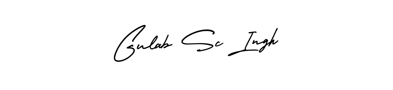 Best and Professional Signature Style for Gulab Sc Ingh. AmerikaSignatureDemo-Regular Best Signature Style Collection. Gulab Sc Ingh signature style 3 images and pictures png