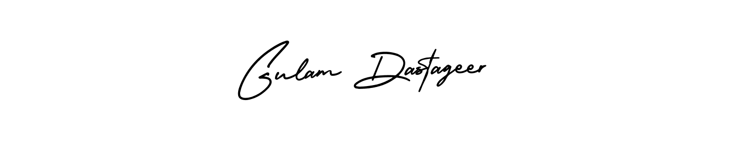 Similarly AmerikaSignatureDemo-Regular is the best handwritten signature design. Signature creator online .You can use it as an online autograph creator for name Gulam Dastageer. Gulam Dastageer signature style 3 images and pictures png