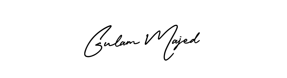 Make a beautiful signature design for name Gulam Majed. With this signature (AmerikaSignatureDemo-Regular) style, you can create a handwritten signature for free. Gulam Majed signature style 3 images and pictures png