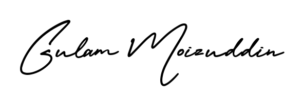 Get an exclusive digital autograph for Gulam Moizuddin. The AmerikaSignatureDemo-Regular typeface captures the charm of real penmanship on paper. Gulam Moizuddin signature style 3 images and pictures png