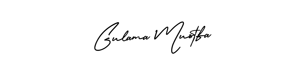 Also You can easily find your signature by using the search form. We will create Gulama Mustfa name handwritten signature images for you free of cost using AmerikaSignatureDemo-Regular sign style. Gulama Mustfa signature style 3 images and pictures png