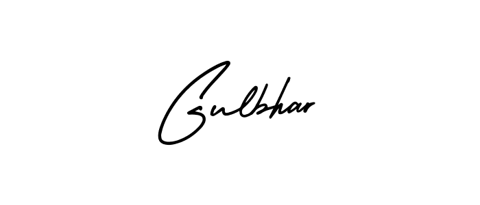 How to Draw Gulbhar signature style? AmerikaSignatureDemo-Regular is a latest design signature styles for name Gulbhar. Gulbhar signature style 3 images and pictures png