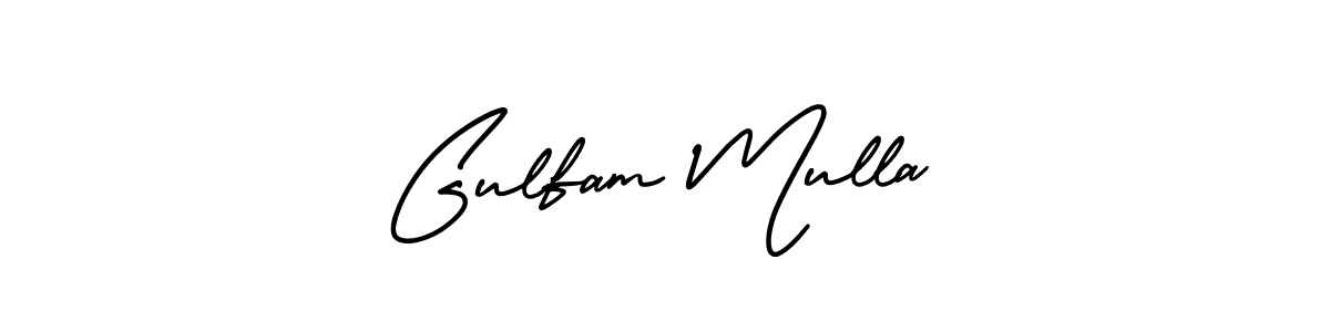 Make a beautiful signature design for name Gulfam Mulla. Use this online signature maker to create a handwritten signature for free. Gulfam Mulla signature style 3 images and pictures png