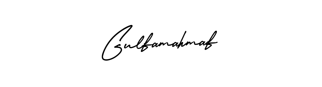 Also we have Gulfamahmaf name is the best signature style. Create professional handwritten signature collection using AmerikaSignatureDemo-Regular autograph style. Gulfamahmaf signature style 3 images and pictures png