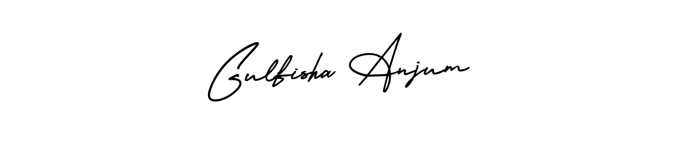 Check out images of Autograph of Gulfisha Anjum name. Actor Gulfisha Anjum Signature Style. AmerikaSignatureDemo-Regular is a professional sign style online. Gulfisha Anjum signature style 3 images and pictures png