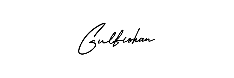 Make a beautiful signature design for name Gulfishan. With this signature (AmerikaSignatureDemo-Regular) style, you can create a handwritten signature for free. Gulfishan signature style 3 images and pictures png
