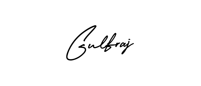 Use a signature maker to create a handwritten signature online. With this signature software, you can design (AmerikaSignatureDemo-Regular) your own signature for name Gulfraj. Gulfraj signature style 3 images and pictures png
