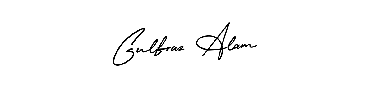 Use a signature maker to create a handwritten signature online. With this signature software, you can design (AmerikaSignatureDemo-Regular) your own signature for name Gulfraz Alam. Gulfraz Alam signature style 3 images and pictures png